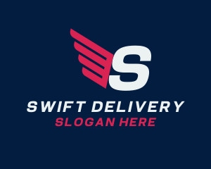 Mover Wings Delivery logo design