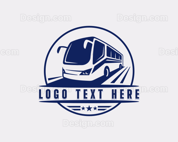 Tourism Bus Vehicle Logo