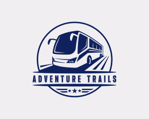 Tourism Bus Vehicle logo