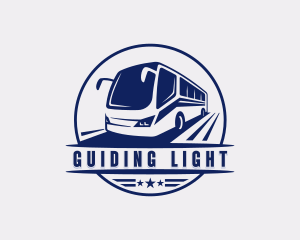 Tourism Bus Vehicle logo design