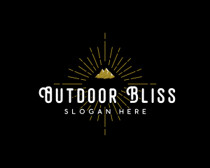 Outdoor Mountain Adventure logo design