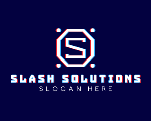 Static Motion Letter S logo design