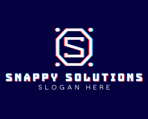 Static Motion Letter S logo design