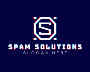 Static Motion Letter S logo design