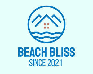 Home Beach Resort logo design