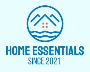 Home Beach Resort logo design