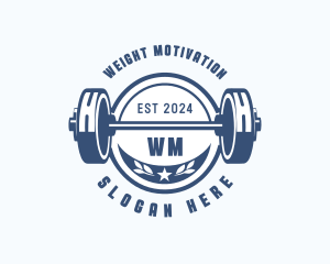 Barbell Bodybuilder Weights logo