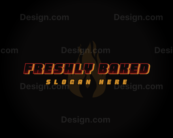 Hot Fire Flame Logo