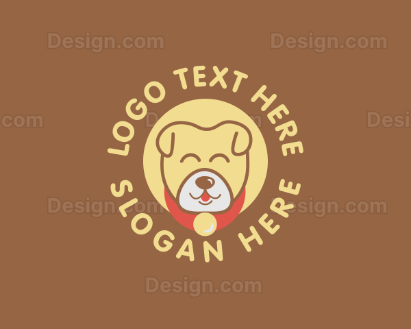 Pet Dog Puppy Logo