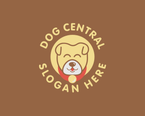 Pet Dog Puppy logo design