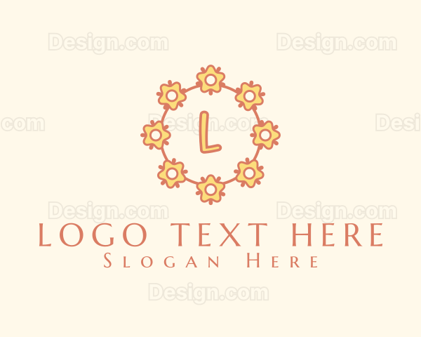 Natural Eco Flower Logo