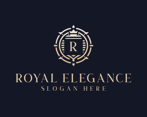 High End Regal Crest logo design