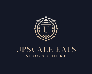 High End Regal Crest logo design