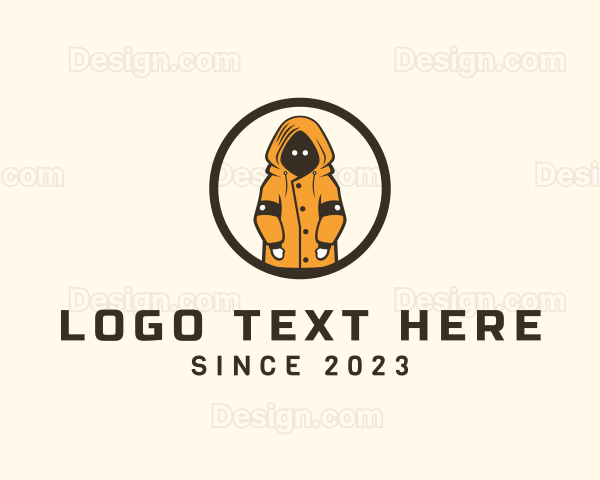 Mysterious Hoodie Raincoat Logo