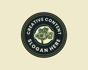 Movie Camera Film logo design