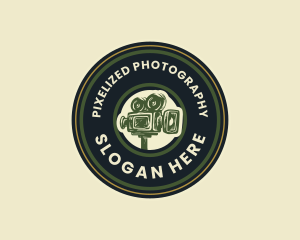 Movie Camera Film logo design