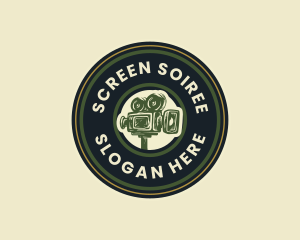 Movie Camera Film logo design