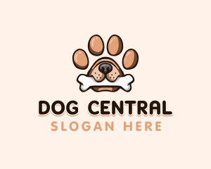 Paw Pet Dog logo design