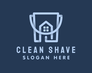 House Cleaning Bucket logo design