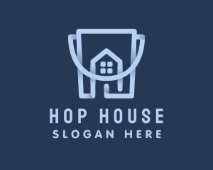 House Cleaning Bucket logo design