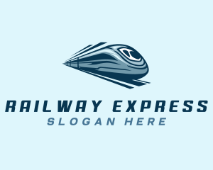 Fast Train Transportation logo design