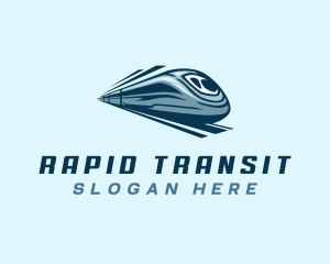 Fast Train Transportation logo design