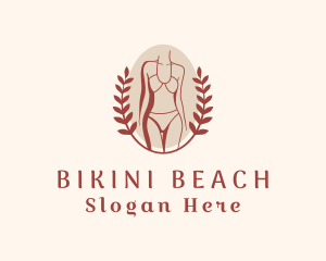 Sexy Lady Lingerie Model  logo design