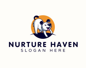 Dog Pup Veterinary logo