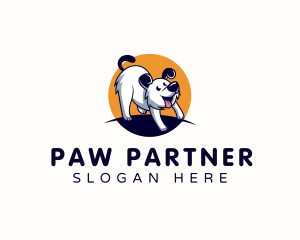 Dog Pup Veterinary logo design