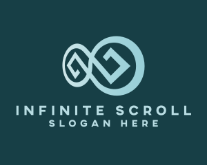 Modern Infinity Brand logo design