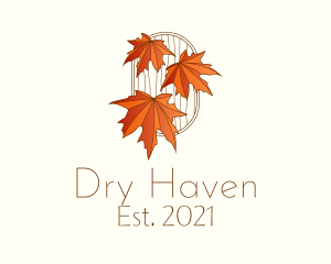 Dry Leaves Design  logo design
