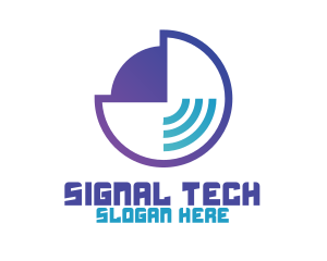 Music Signal Outline logo