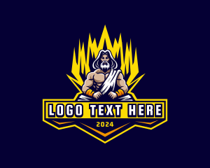 Greek God Zeus logo