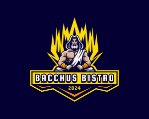 Greek God Zeus logo
