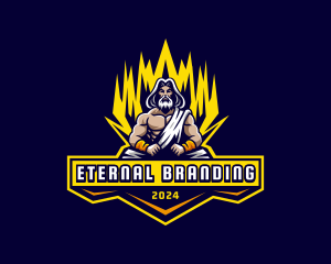 Greek God Zeus logo