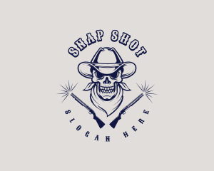 Cowboy Skull Gaming logo design