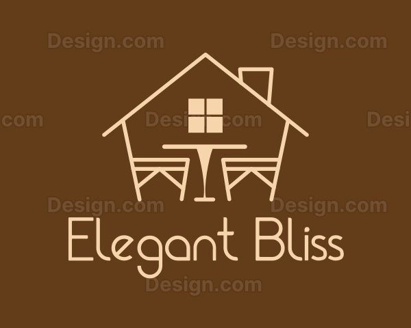 Minimalist Furniture House Logo