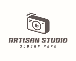 Photobooth Camera Studio logo design