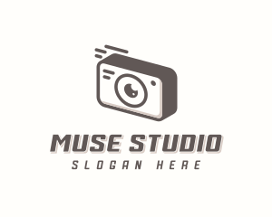 Photobooth Camera Studio logo design