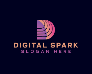 Creative Digital Startup logo design