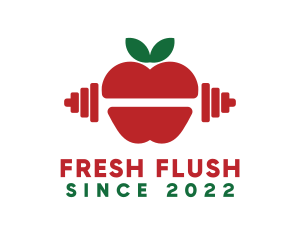 Apple Fitness Strength logo design