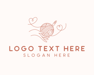 Hand Yarn Crochet Logo