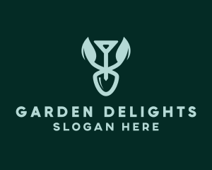 Garden Shovel Landscaping logo design