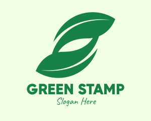 Green Eco Leaves logo design