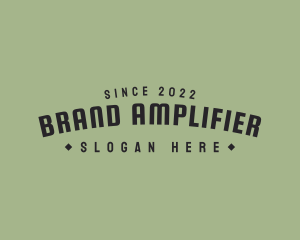 Hipster Apparel Startup logo