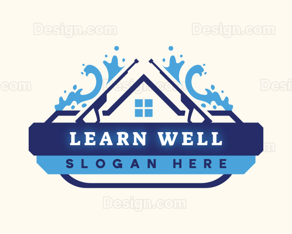 Housekeeping Pressure Wash Logo