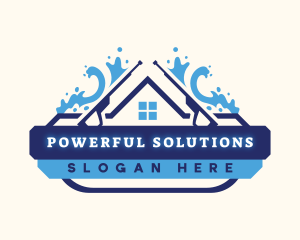 Housekeeping Pressure Wash logo design