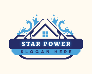 Housekeeping Pressure Wash logo design