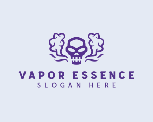 Creepy Skull Smoke logo