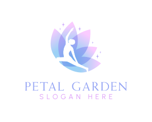 Lotus Yoga Wellness logo design